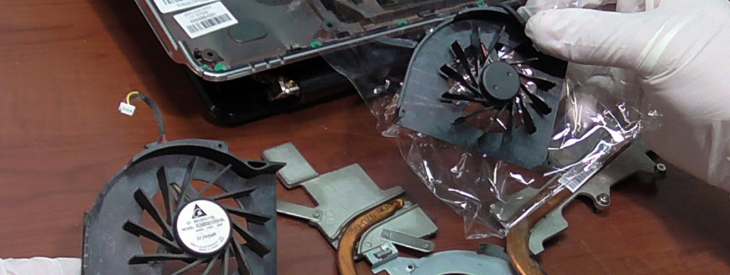 Καθαρισμός στο λάπτοπ HP DV6000 και αλλαγή ανεμιστήρα