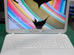 Αντικατάσταση σπασμένης οθόνης στο λαπτόπ Toshiba L50-B-256