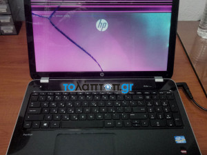 Αντικατάσταση σπασμένης οθόνης στο λαπτόπ HP 15-e046sv