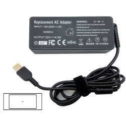 AC Adapter Lenovo 20V 4.5A 90W DC size USB OEM High Grade