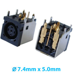 DC Jack for Dell Inspiron 1545 1555 1720 5150 9100 E1405 / Latitude D420 D500 D630 D810