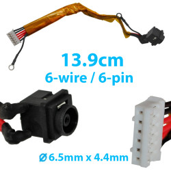 DC Jack for Sony Vaio VGN-CR VGN-AX VGN-FJ VGN-CR120E PCG-5G1L