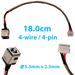DC Power Jack for Laptop Lenovo Ideapad Y510 Y530 4051