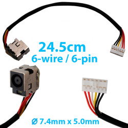 DC Power Jack for Laptop HP Pavilion DV5 DV5-1000 DV5T-1200 / Compaq CQ50 CQ60 CQ61 CQ71