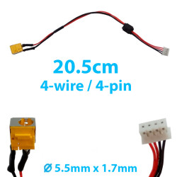 DC Power Jack for Laptop Acer Extensa 4230 4630 / Aspire 4330 4630 4730 / TravelMate 4210 4270 4670 (65W)