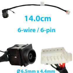 DC Power Jack for Laptop Sony Vaio VPC-Y VPC-Y1 VPC-Y2 PCG-41112L PCG-41112M PCG-51311L 50.4JH01.001