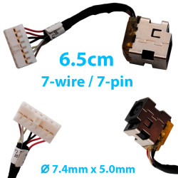 DC Power Jack for Laptop HP Pavilion DM4-1000 DM4-1013TX DM4-2000 DV4-4000 / Compaq CQ32 6017B0269001