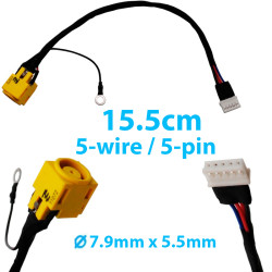 DC Power Jack for Laptop IBM Lenovo ThinkPad SL300 SL300C SL400 SL400C SL500 SL500C