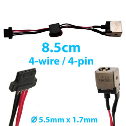 DC Power Jack for Laptop Acer Aspire One NAV50 NAV70 KAV10 KAV60 D150 D250 D255 D260 532H