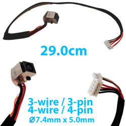 DC Power Jack for Laptop HP Probook 4510S 4515S 4710S 6017B0199001