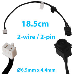 DC Power Jack for Laptop Sony Vaio VGN-FW230J PCG-3B1L PCG-3D4L PCG-3H3L PCG-3J1L