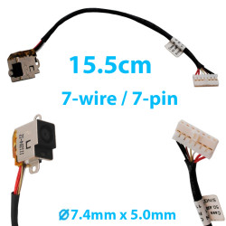 DC Power Jack for Laptop HP Pavilion DV6-6000 DV6T-6000 DV6-6110US DV7-6000 DV7T-6000 DV7-6191NR 50.4RN09.001