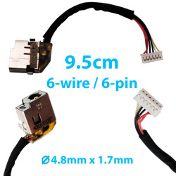 DC Jack for laptop HP Pavilion DM3