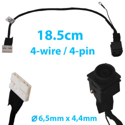 DC Jack for laptop Sony Vaio VPCEL, VPC-EL SVE17 SVE1712