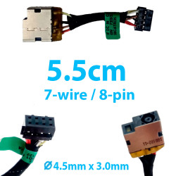 DC Jack for HP Pavilion 15-N100 15-N200 15-N 15-P 15-K 15-F 730932-SD1