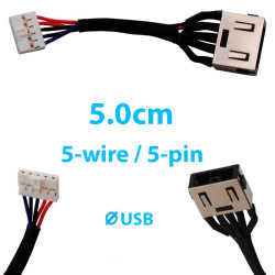 DC Jack for laptop Lenovo Y40-70 DC30100R800