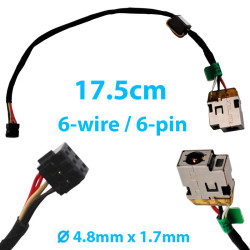 DC Jack for laptop HP Envy Sleekbook 6-1000 698659-SD1