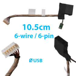 DC Jack for laptop Lenovo X1 Carbon 50.4RQ01.001