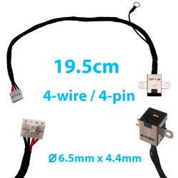 DC Jack for laptop LG R410 R510