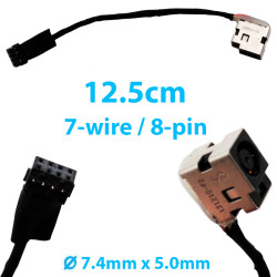 DC Jack for HP Compaq CQ58 / Pavilion DM4-3000 G6-2000 G7-2000 G7Z-2100 661680-YD1