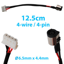 DC Jack for laptop Sony Vaio SVF15 Long Type