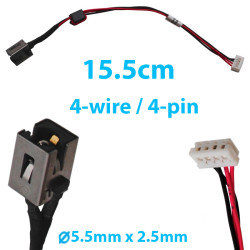 DC Jack for laptop Toshiba Satellite C50-A 6017B0402701 6017B0404401