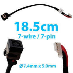 DC Jack for laptop Dell XPS 14R, N4050, M4040, 1440, 1450