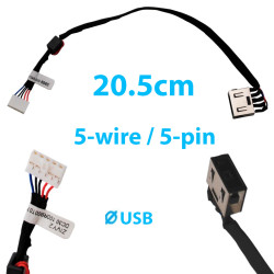 DC Jack for laptop Lenovo IdeaPad Yoga Y50-70 G70-35 G70-70 G70-80 Type A DC30100RB00 DC30100R900