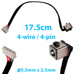 DC Jack for Toshiba Satellite C670 C670D C675 C675D L770 L770D L775 L775D
