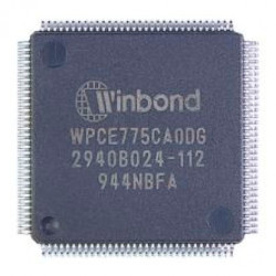 Controller IC Chip - Windbond WPCE775CA0DG, WPCE775CAODG QFP-128