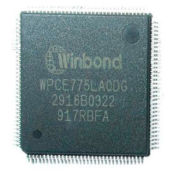 Controller IC Chip -  Winbond WPCE775LA0DG TQFP-128