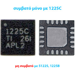 Controller IC Chip - TPS51225CRUKR 1225C QFN-20