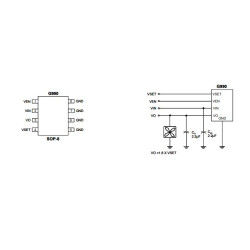 Controller IC Chip - G990 G996 G971 G9731 SOP-8