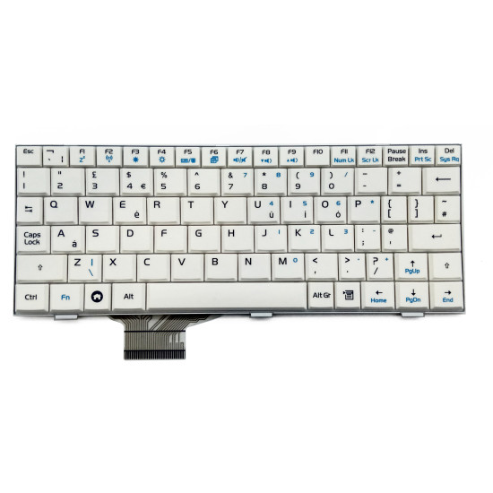 Πληκτρολόγιο Laptop Asus EEE PC 2G 4G 8G 700 701 701SD 900 902 UK WHITE