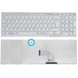 Keyboard Sony Vaio E15 E17 SVE15 SVE17 SVE-15 SVE-17 UK WHITE 1,8cm Version