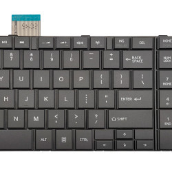 Keyboard Toshiba Satellite C850 C850D C855 C855D L850 L850D L870D P850 P870D US BLACK