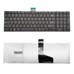 Keyboard Toshiba Satellite C850 C850D C855 C855D L850 L850D L870D P850 P870D US BLACK