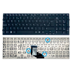 Keyboard Sony Vaio VPC-F2 VPCF2 VPC-F21 VPC-F217 VPC-F219 UK BLACK with vertical ENTER