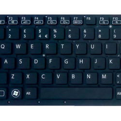 Keyboard Sony Vaio VPC-F2 VPCF2 VPC-F21 VPC-F217 VPC-F219 UK BLACK with vertical ENTER