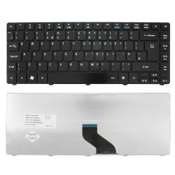 Keyboard Acer Aspire 3810T 3820 4410T 4741 4736 4810T 5940G / eMachines D440 D528 D640 UK BLACK