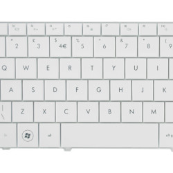 Keyboard HP Mini 110-1000 110-1001TU 110-1120LA 110-1100 CQ10-100 UK WHITE
