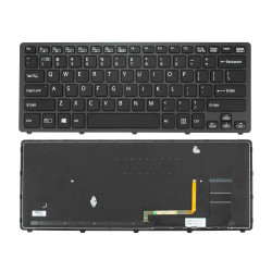 Keyboard Sony Vaio SVF14N SVF14N19SCS SVF14N27SC SVF14N190X US BLACK with Backlit