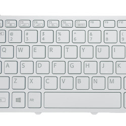 Keyboard Sony Vaio SVF14N SVF14N19SCS SVF14N27SC SVF14N190X US SILVER with Backlit