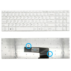 Keyboard Sony Vaio SVF15 SVF152 SVF153 SVF15A SFV152C SVF1541 SVF153A23T US WHITE with horizontal ENTER