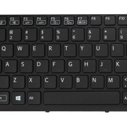 Keyboard Sony Vaio E15 E17 SVE15 SVE17 SVE-15 SVE-17 US BLACK with Backlit 0,8cm Version