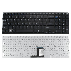 Keyboard Sony Vaio VPC-EC VPCEC VPC-EC1A4E VPC-EC1B4E VPC-EC1M1E US BLACK with horizontal ENTER