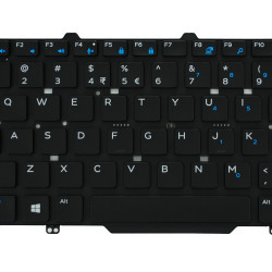 Keyboard Dell Latitude 3340 3350 E5450 E7450 US BLACK with horizontal ENTER