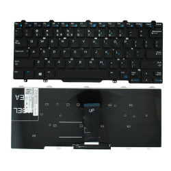 Keyboard Dell Latitude 3340 3350 E5450 E7450 US BLACK with horizontal ENTER