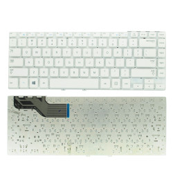 Keyboard Samsung 270E4V 300E4E NP270E4V NP275E4V NP300E4E NP350V4X NP355V4X US WHITE with horizontal ENTER
