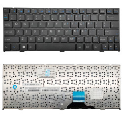 Keyboard Turbo-X M1100 M1110 M1110Q-C M1111 M1115 W110 W110ER W110ERF US BLACK